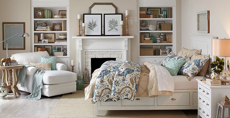 Farmhouse Bedroom Design Photo by Room Ideas